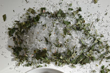 Load image into Gallery viewer, nz herbs in a salt soak for body or feet