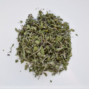 Dried sage leaves in rough cut form NZ