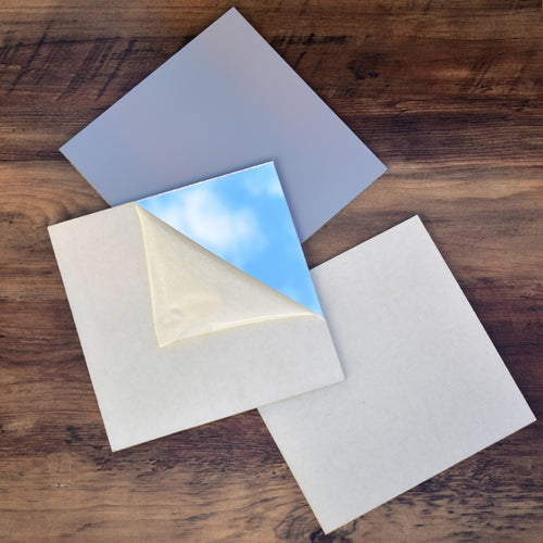 Acrylic craft mirror front and back