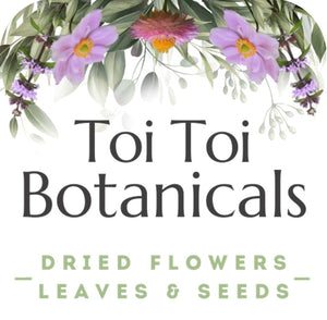 Toi Toi Botanicals for dried flowers, leaves and seeds