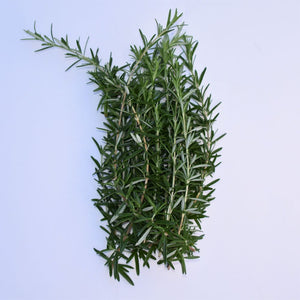 Freshly picked rosemary available at Toi Toi Botanicals