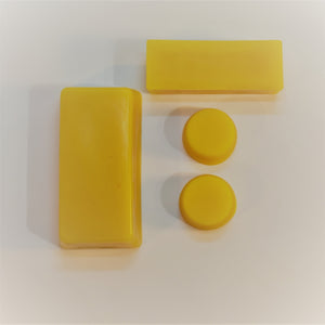 Pure NZ beeswax in different sizes at Toi Toi Botanicals